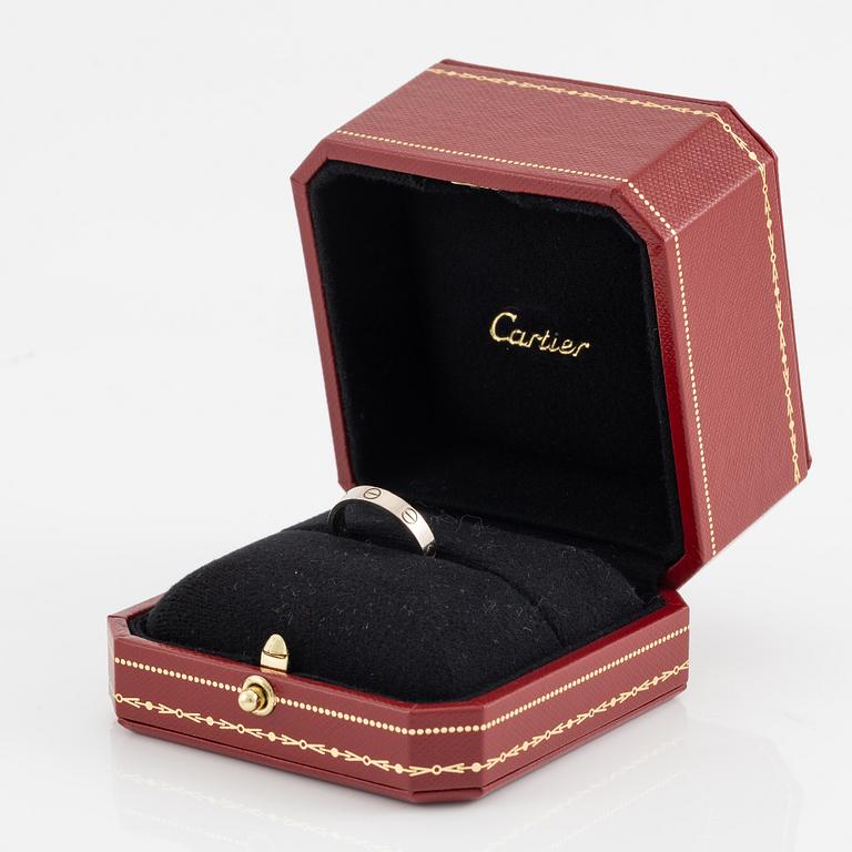 Cartier, ring, "Love", 18K white gold.