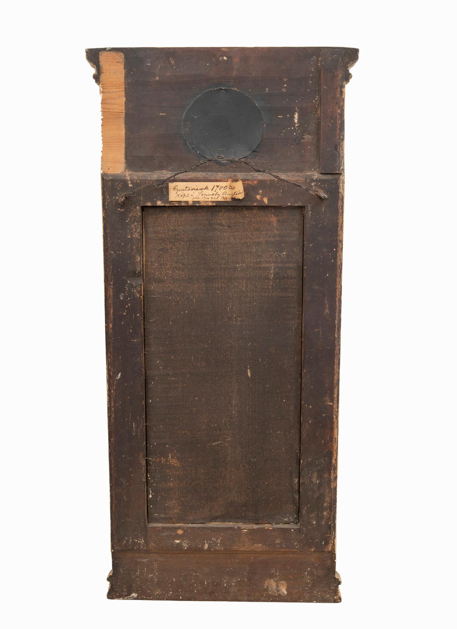 A gilded late Gustavian mirror around 1800.