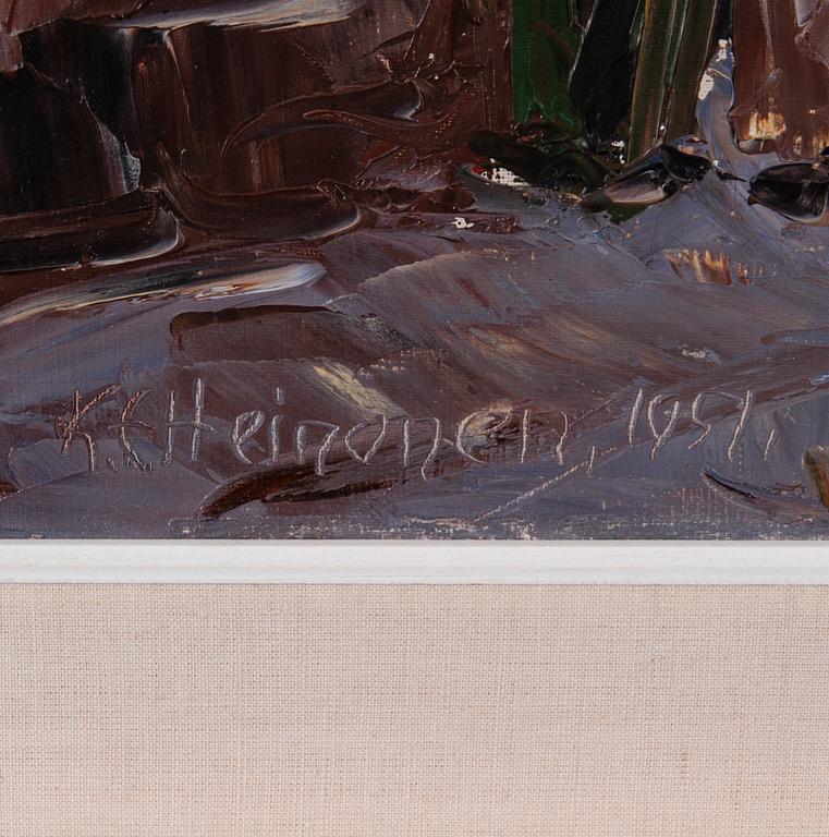 KURT ERIK HEINONEN, signerad och daterad 1951.