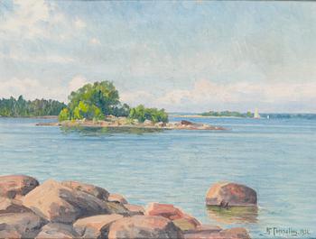 Woldemar Toppelius, View from the Archipelago.