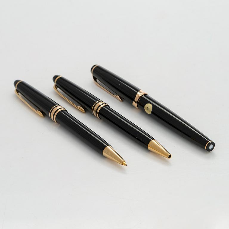 Montblanc, reservoirpenna, kulspetspenna och blyertspenna, Meisterstück.