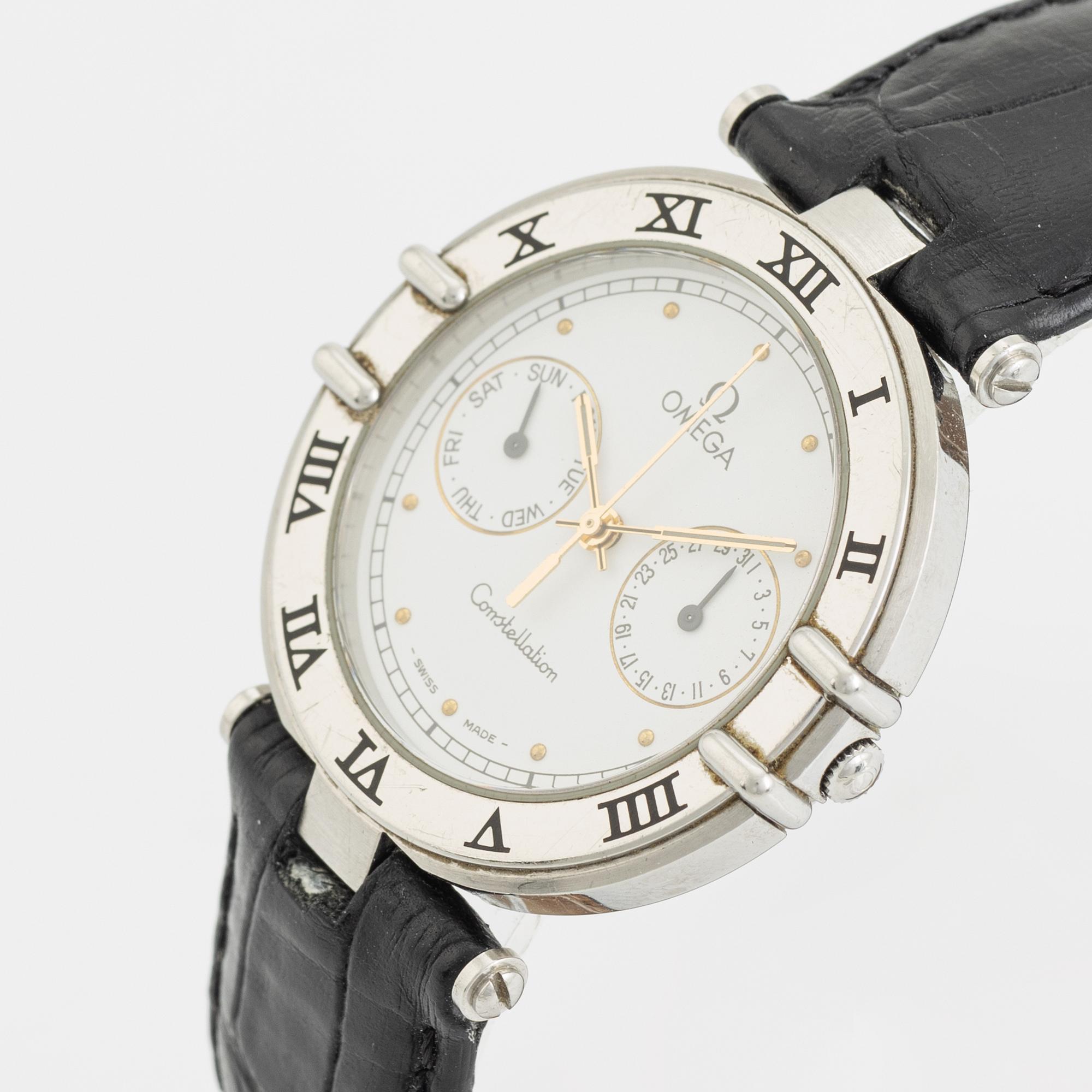 Omega, Constellation, armbandsur, 33 mm.