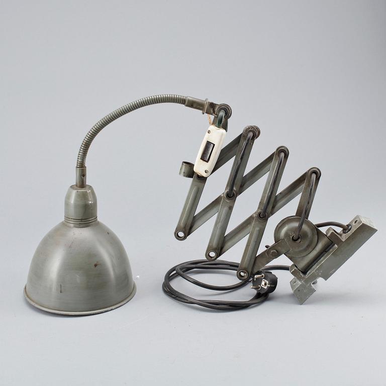 INDUSTRILAMPA/SAXLAMPA, industri, 1930/40-tal.