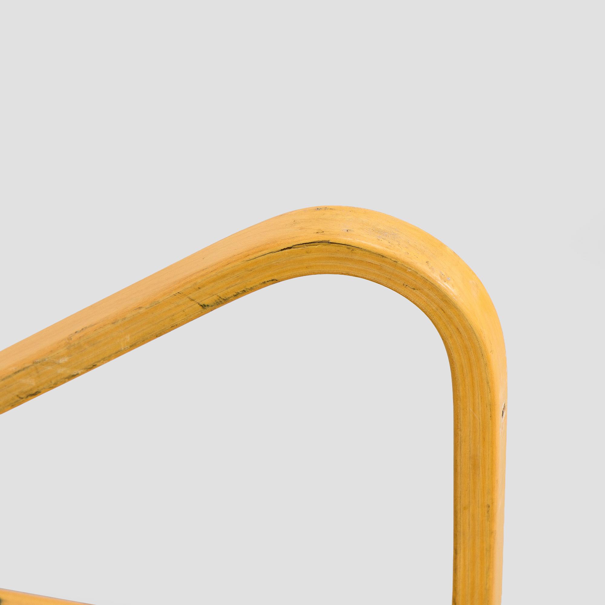 Alvar Aalto, three '112B' shelves, Artek, late 20th century.