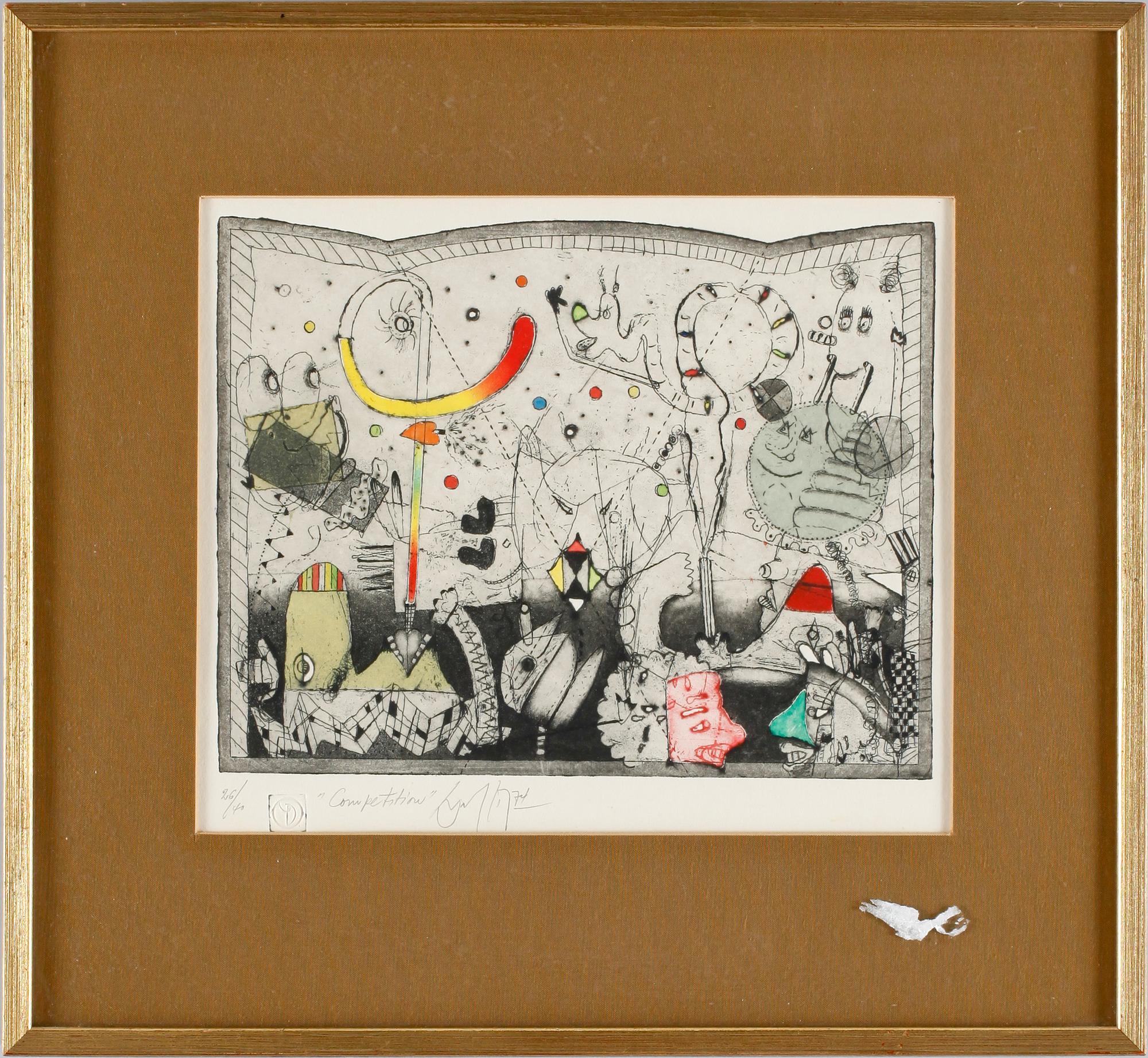 JORGO KRALLIS, litografi, 26/40, sign.