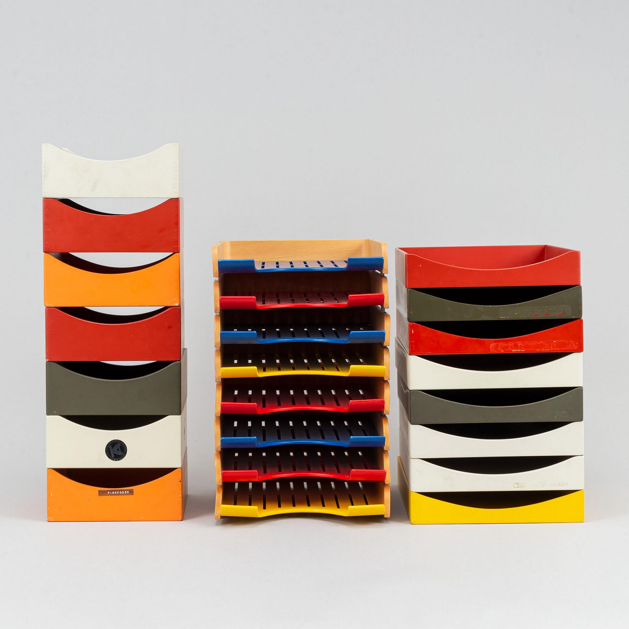 Børge Mogensen, 21 drawers/compartments, AB Karl Andersson & Söner.
