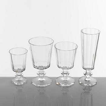 Elis Bergh, glasservis, 53 delar ”Karlberg”, Kosta.