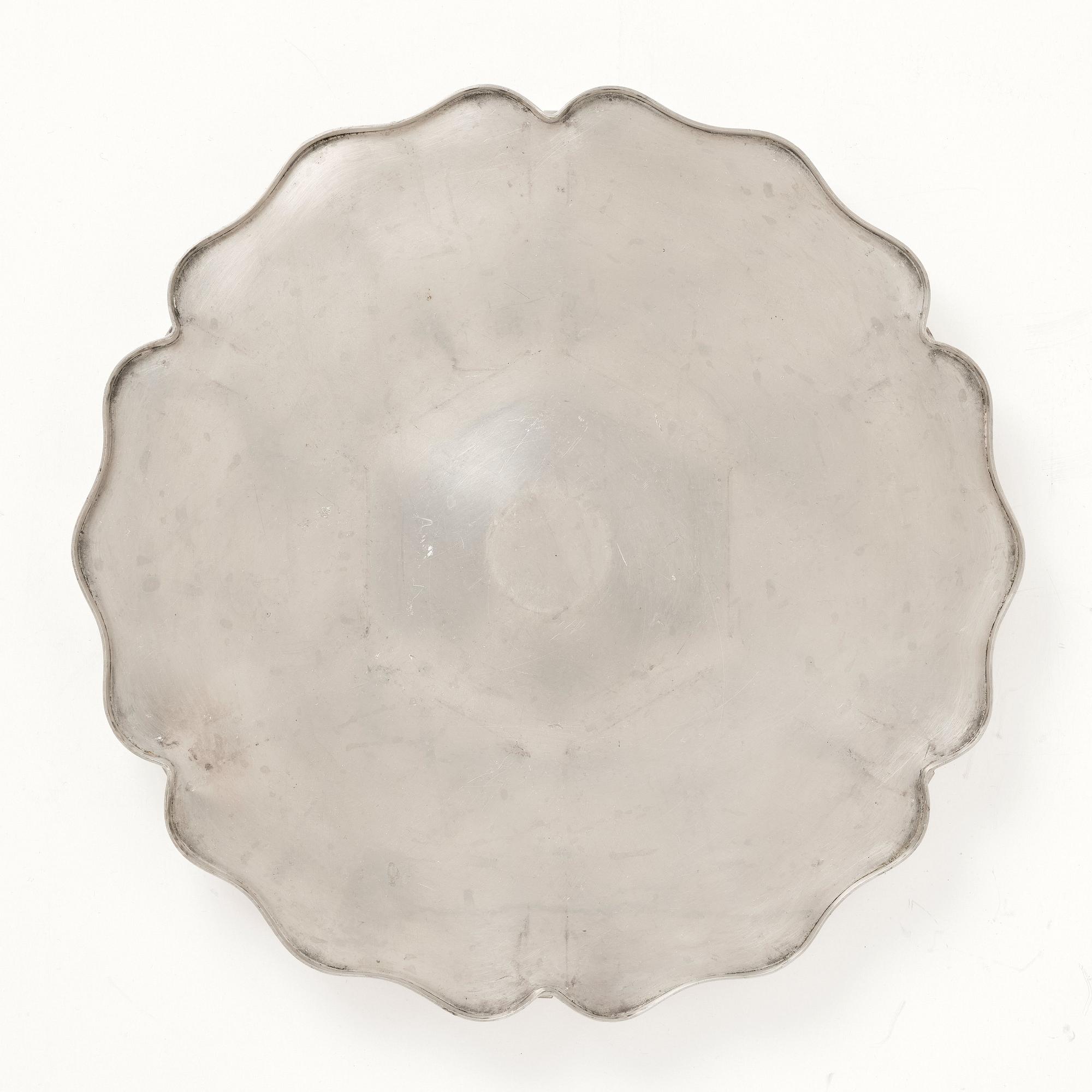 Firma Svenskt Tenn, a pewter cabaret, Stockholm 1930.