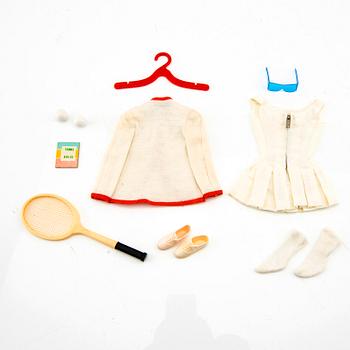 Midge and Allan, dolls 2 pcs. vintage "Midge" Mattel 1964, "Allan" Mattel 1964.