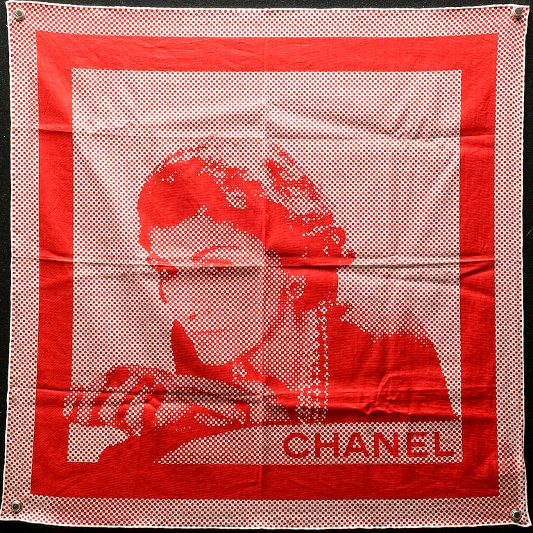 SCARF, bomull, Chanel.