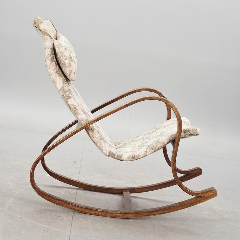 GUNGSTOL, trol GA (Gustaf Axel) BERG, Väsby Möbel-& Inredningsfabrik, patent s nr 4202/45, 1940-tal.