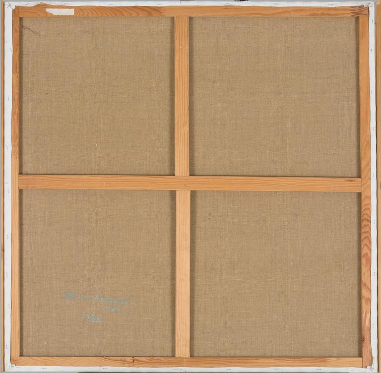 SVEN HANSSON, oil on canvas, signed and dated 1979 à tergo.