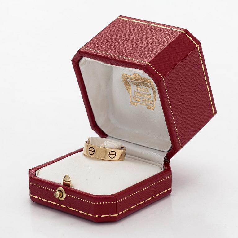 Cartier, sormus, "Love", 18K kultaa.
