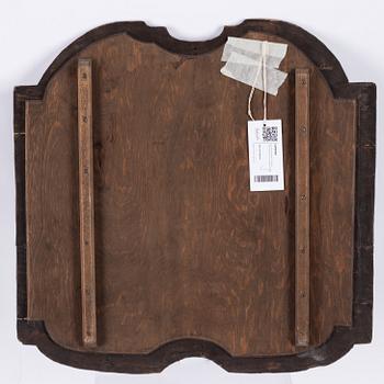 Swedish artist 17th century. Painting on a door for a carriage.