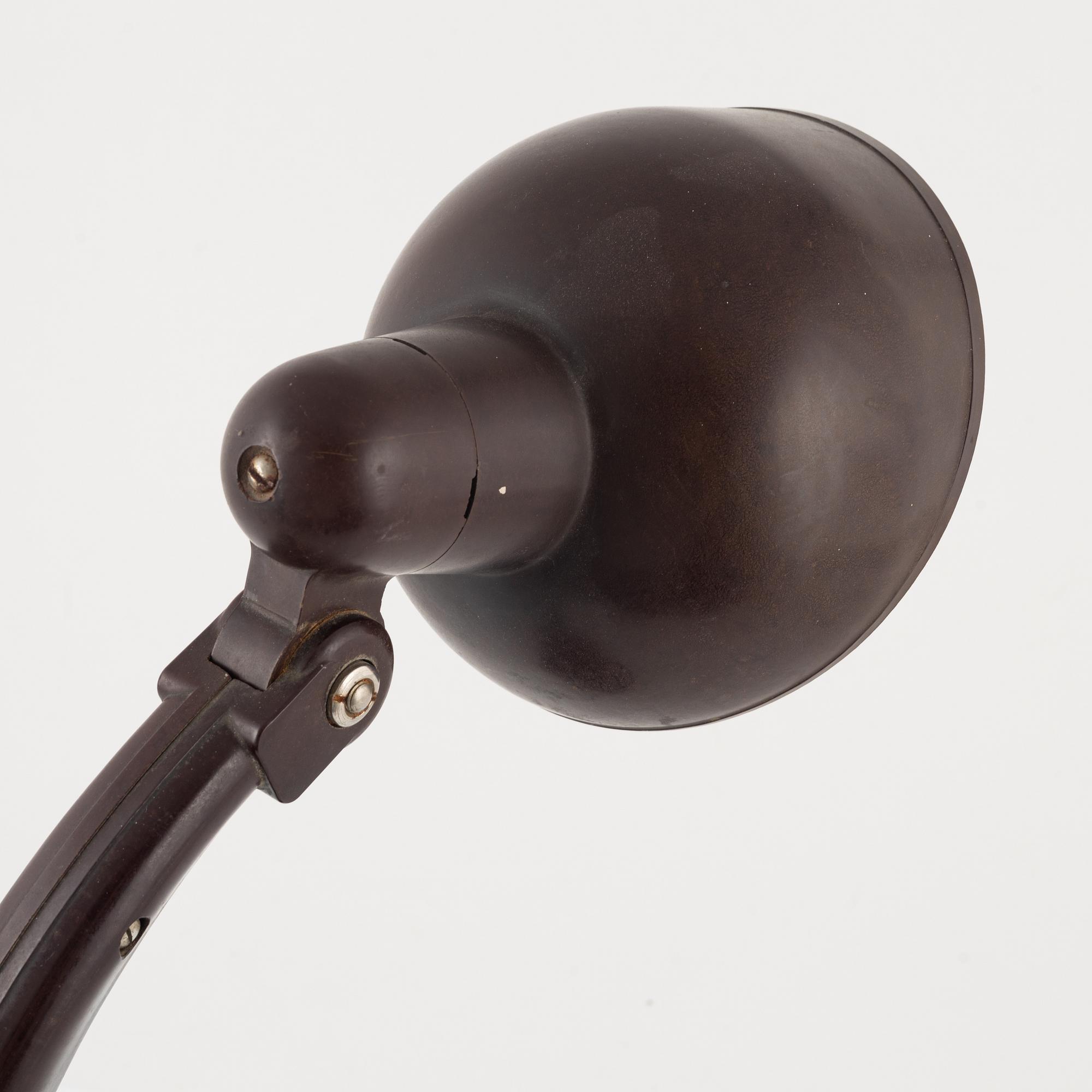 A table lamp, Czechoslovakia, 1930's.