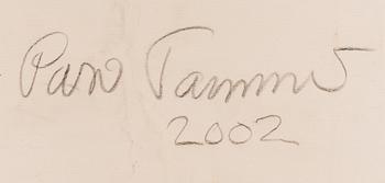 PASI TAMMI, oil on canvas, a tergo signed and dated 2002.