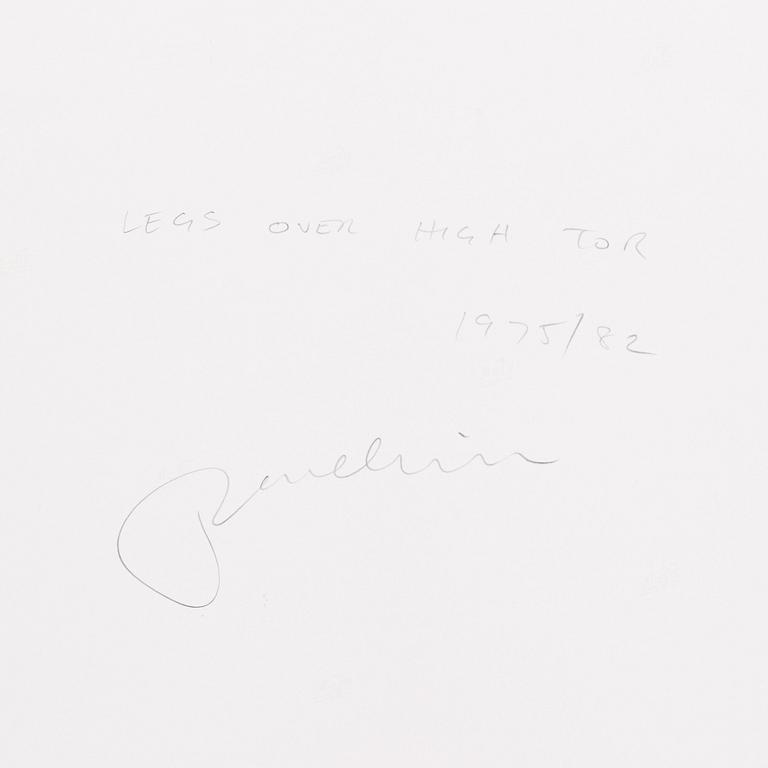 PAUL HILL, "Legs over High Tor, Matlock", 1975.