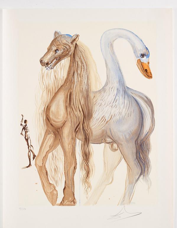 Salvador Dalí, "Les Chevaux Daliniens".