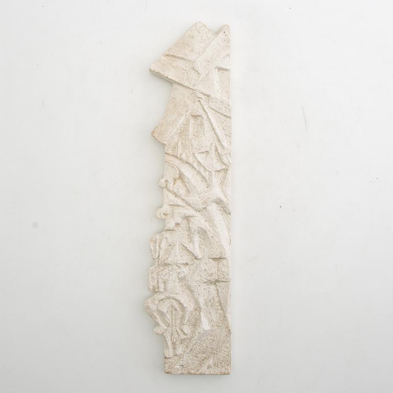 Arne Jones, relief, "Don Quixote", plaster.
