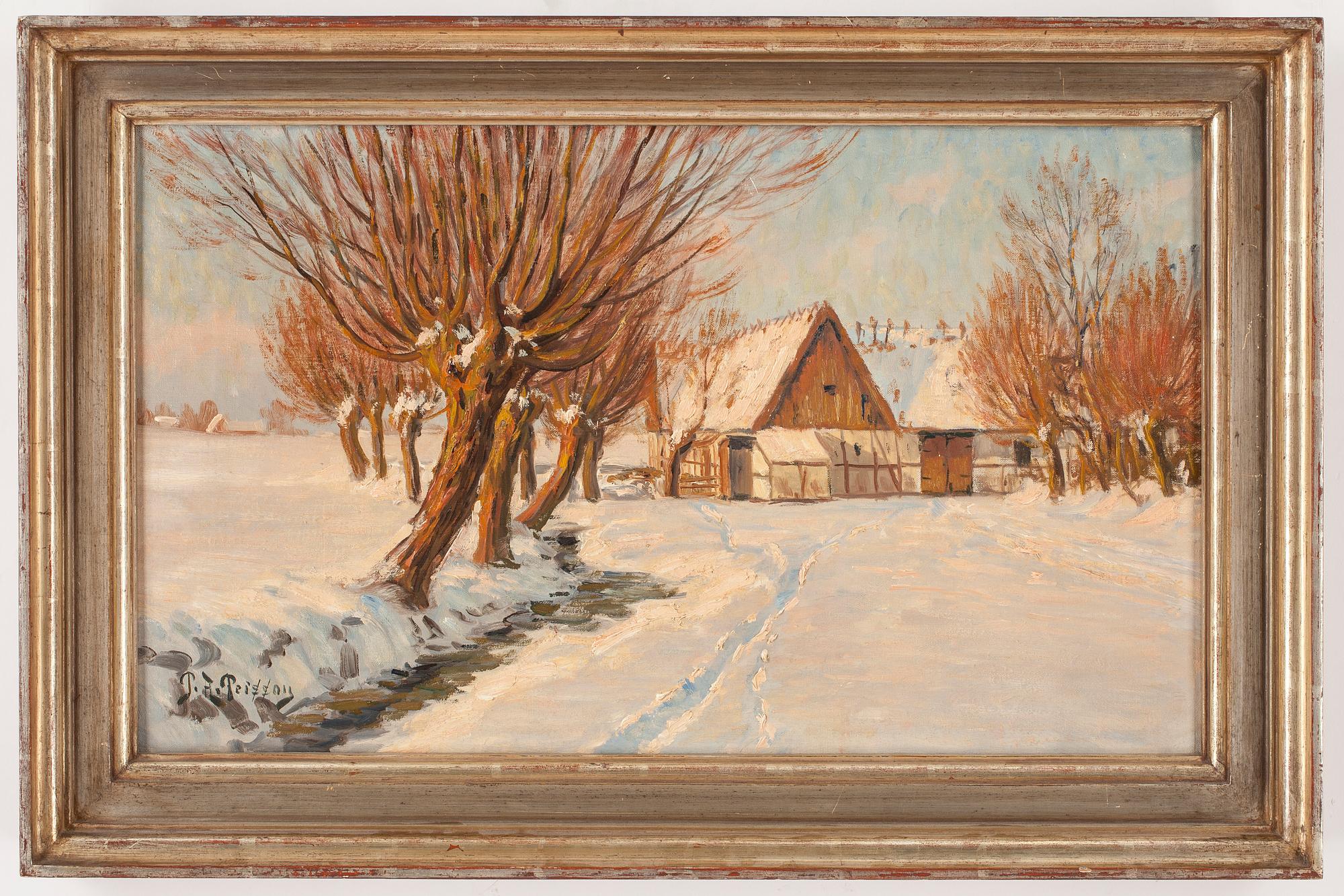 PETER ADOLF PERSSON, olja på duk. Signerad.