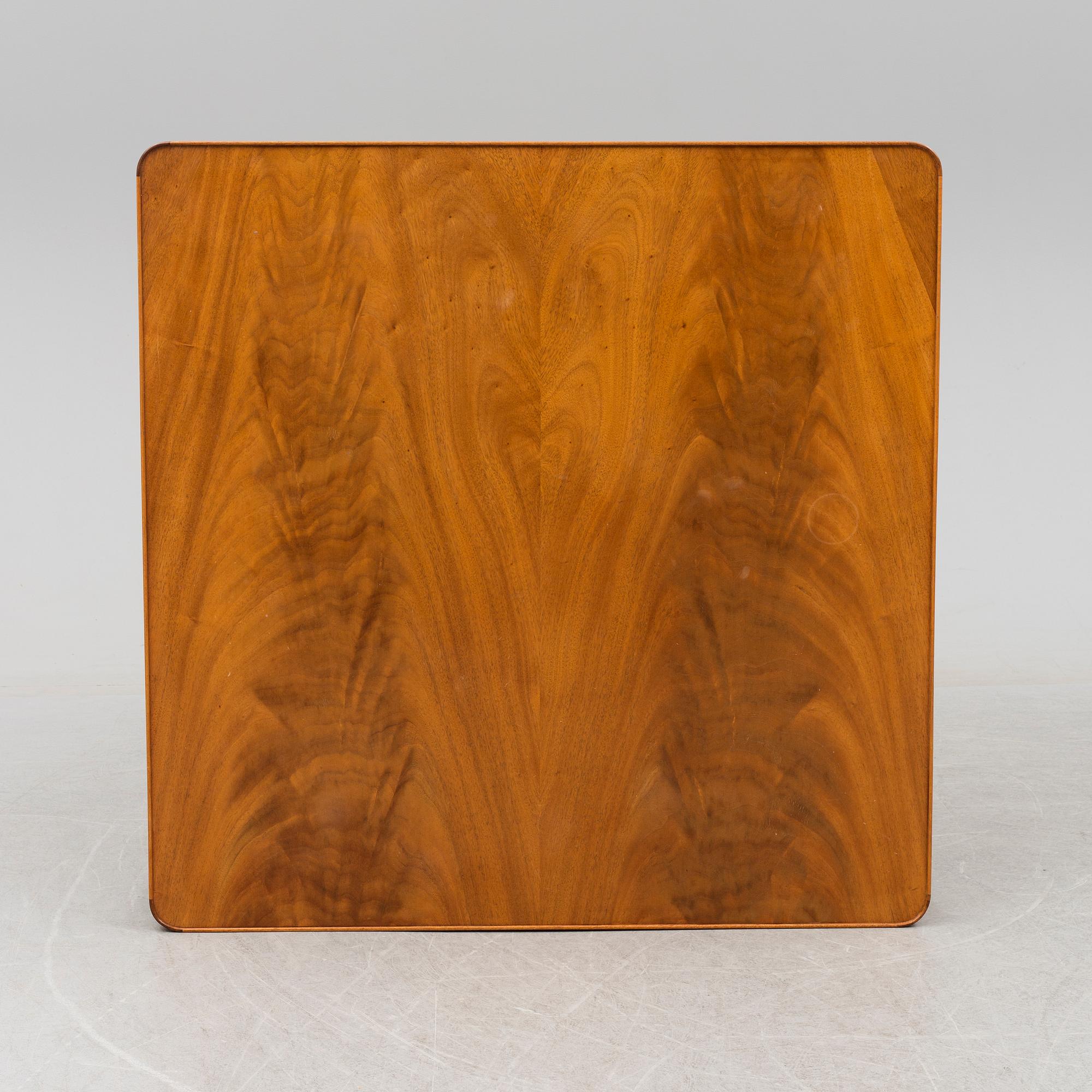 A second half of the 20th cnentury 'Diplomat' coffee table by Josef Frank for Firma Svenskt Tenn.