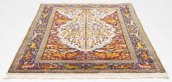 An oriental prayer rug, c. 180 x 125 cm.