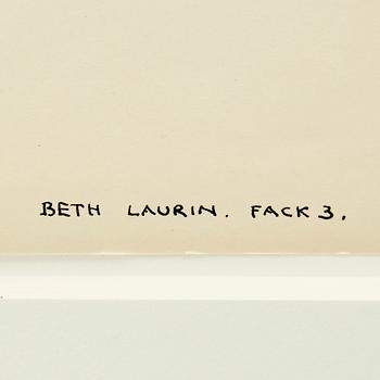 Beth Laurin, "Linearritning 5".