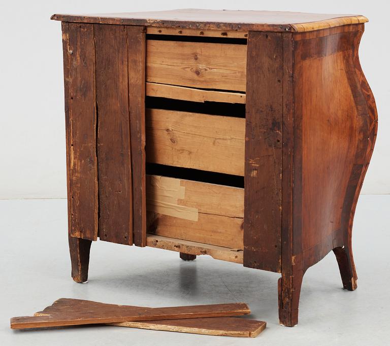 BYRÅ, rokoko, Sverige 1700-tal.