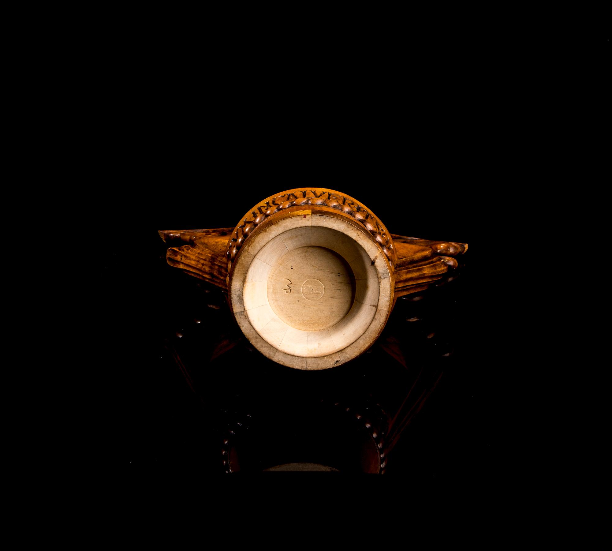 DRYCKESKÄRL, "läsförhörskåsa", Kalevala Koru 1900-talets mitt.