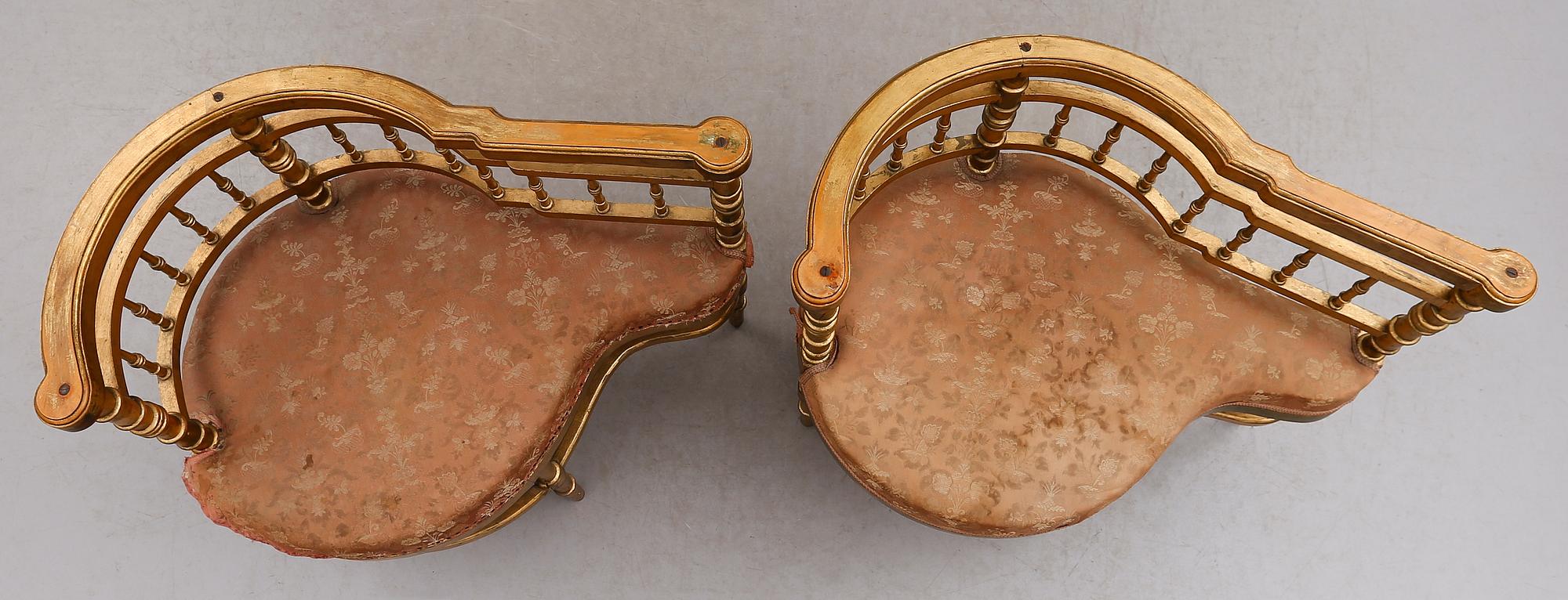 STOLAR, 2 st, 1800-talets andra hälft.