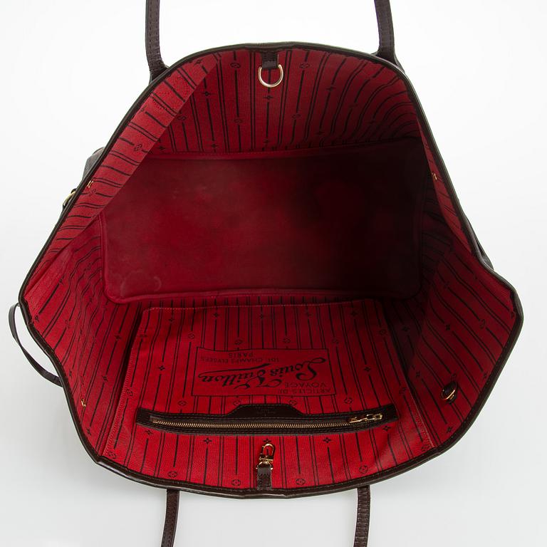 Louis Vuitton, A Damier Ebene 'Neverfull GM' Bag.