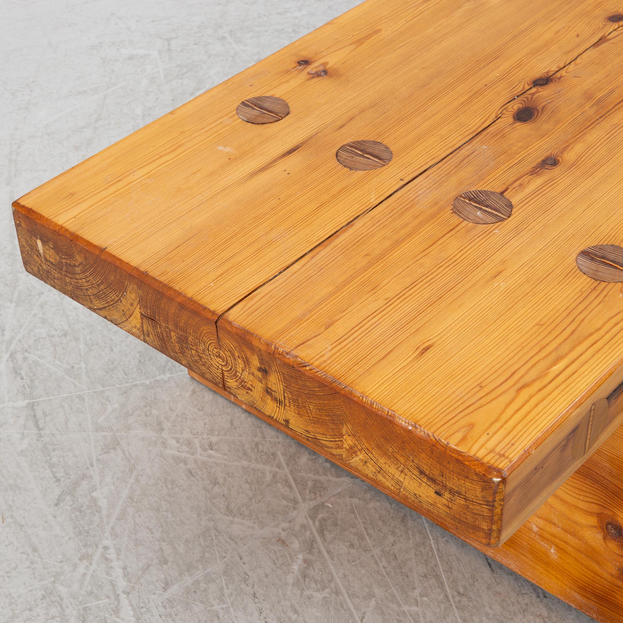 Roland Wilhelmsson, a bench, Ågesta, 1969.