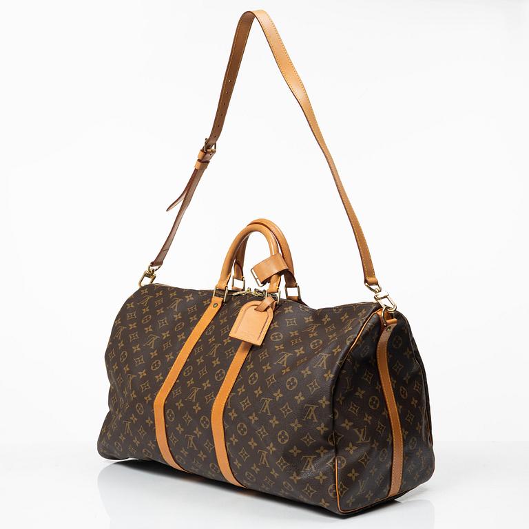 Louis Vuitton, weekendbag, "Keepall 55 Bandoulière".