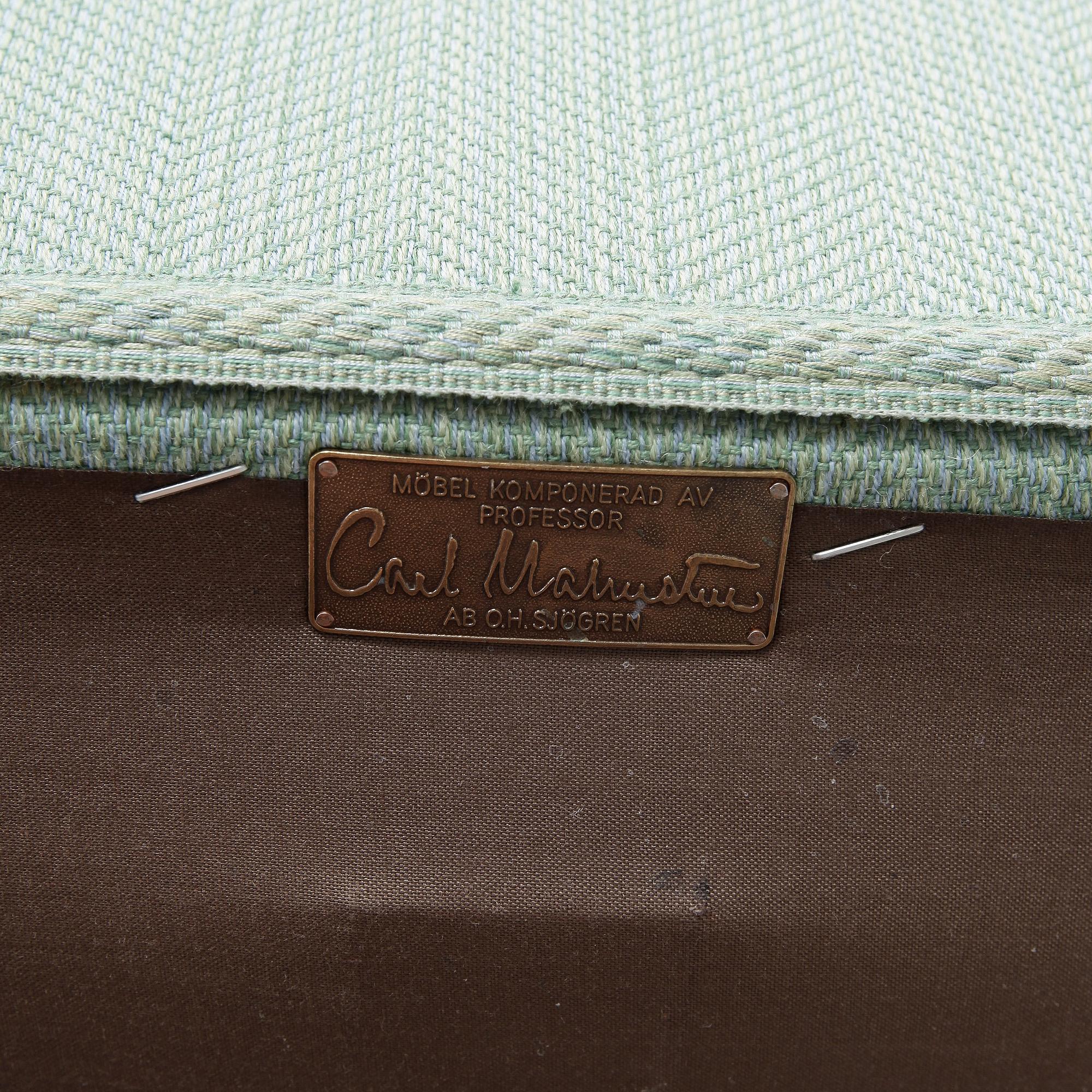 SOFFA, "Hemmakväll", Carl Malmsten, omkring 1900-talets mitt.