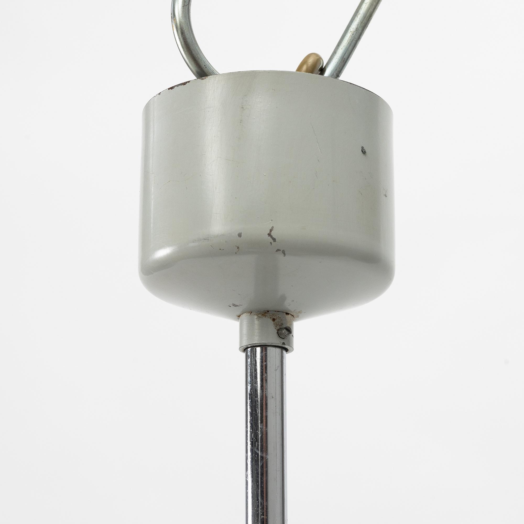 A ceiling lamp, Sputnik model 21416, attributed to Jaroslav Bejvl, Czech Republic, second half of the 20th Century.