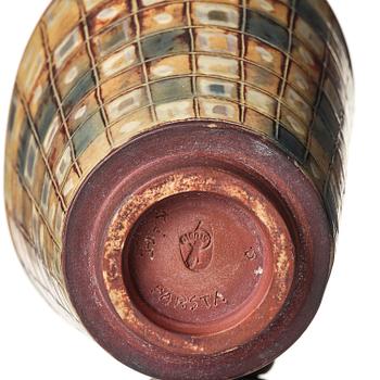 Wilhelm Kåge, a "Farsta" stoneware vase, Gustavsberg Studio 1945.