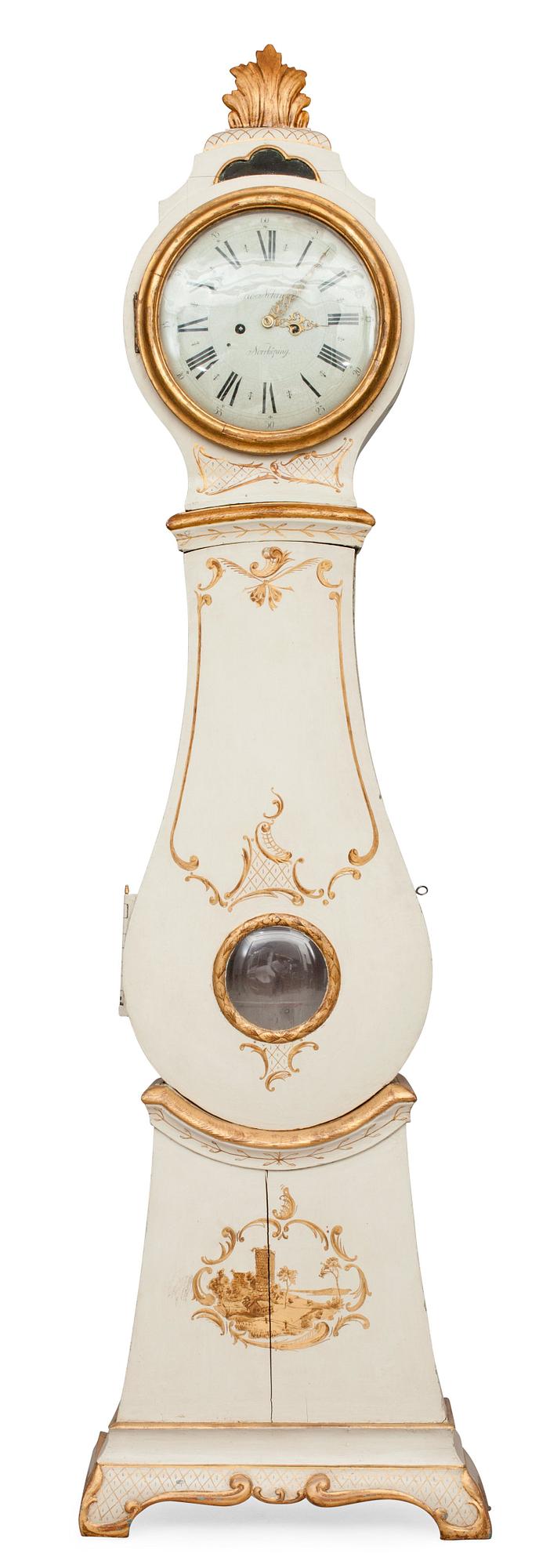 KAAPPIKELLO, rokokoo, Eric Nohrman, toimi 1763-1779, Norrköping, Ruotsi. 1700-luvun loppupuoli.
