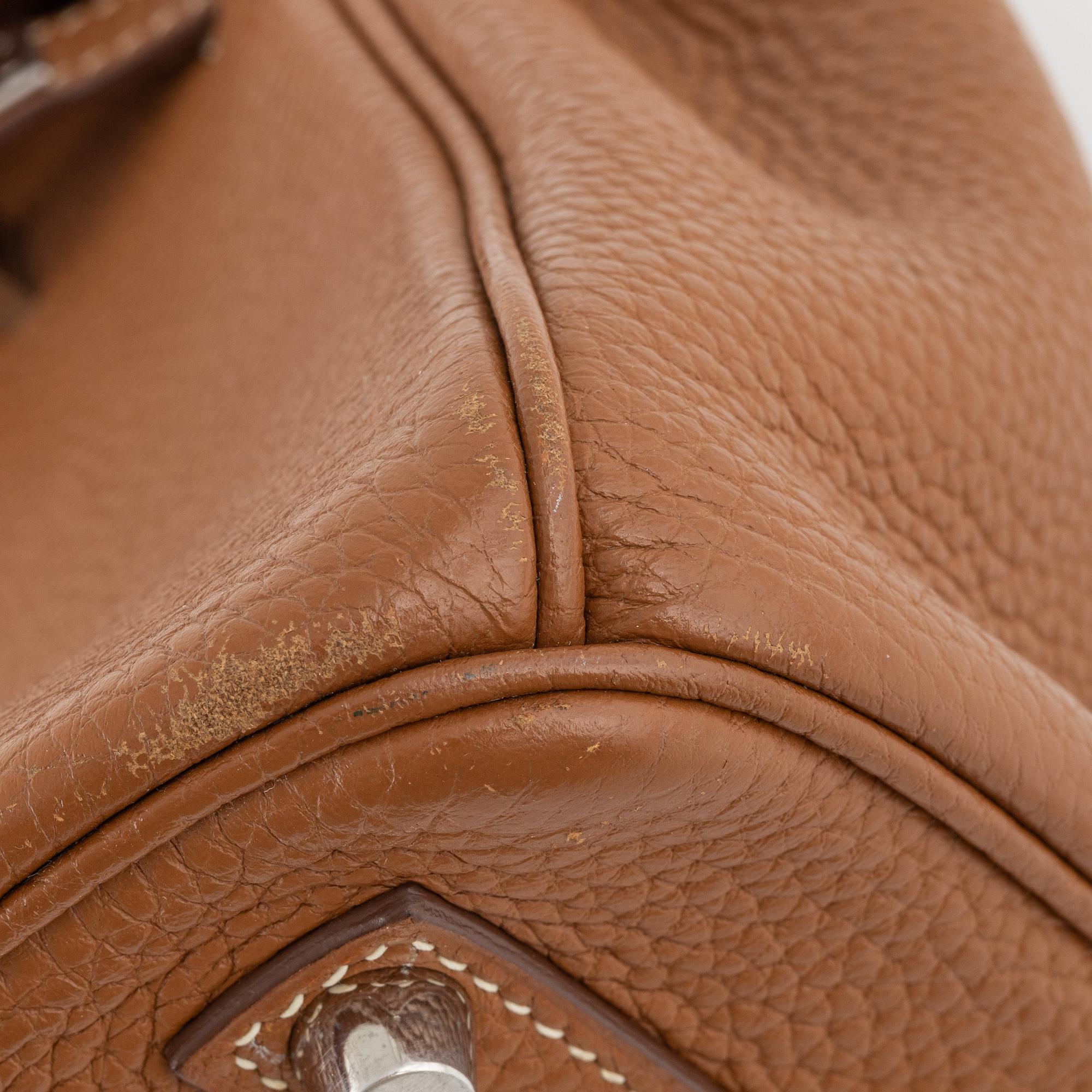 Hermès, a brown Togo 'Birkin 25' handbag, 2017.