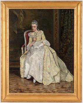 WILLIAM FÉRON, oil on relined canvas, signed W. Feron and dated -79.