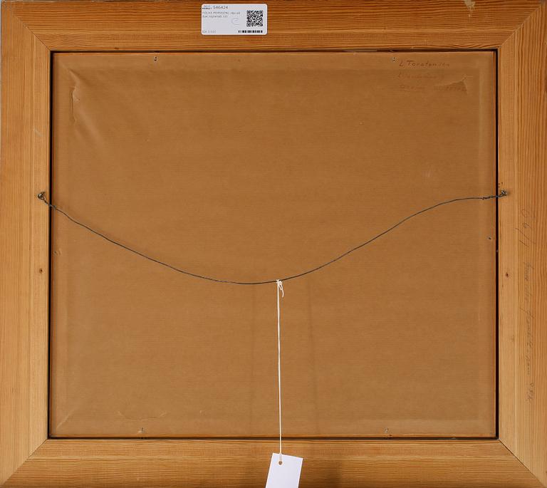 FOLKE PERSSON, olja på duk, signerad.