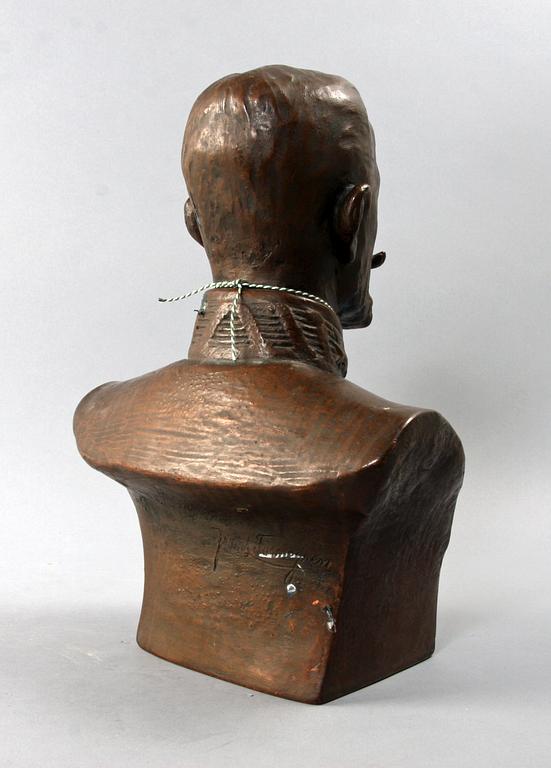FRANS TÖRNEGREN, skulptur, konstmassa, sign.