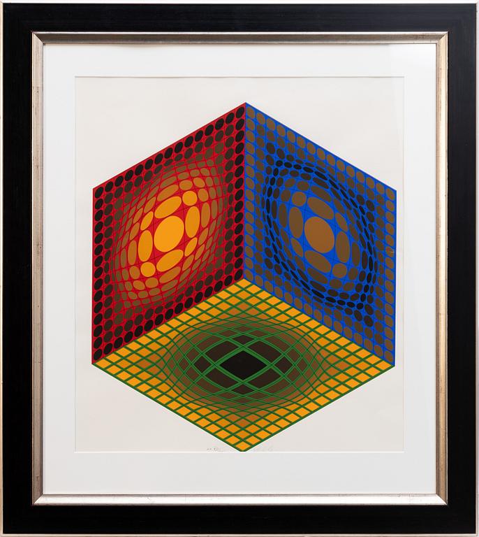 Victor Vasarely, "ST".