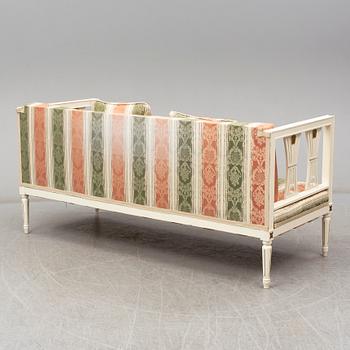 An early 20th century Gustavian style sofa.