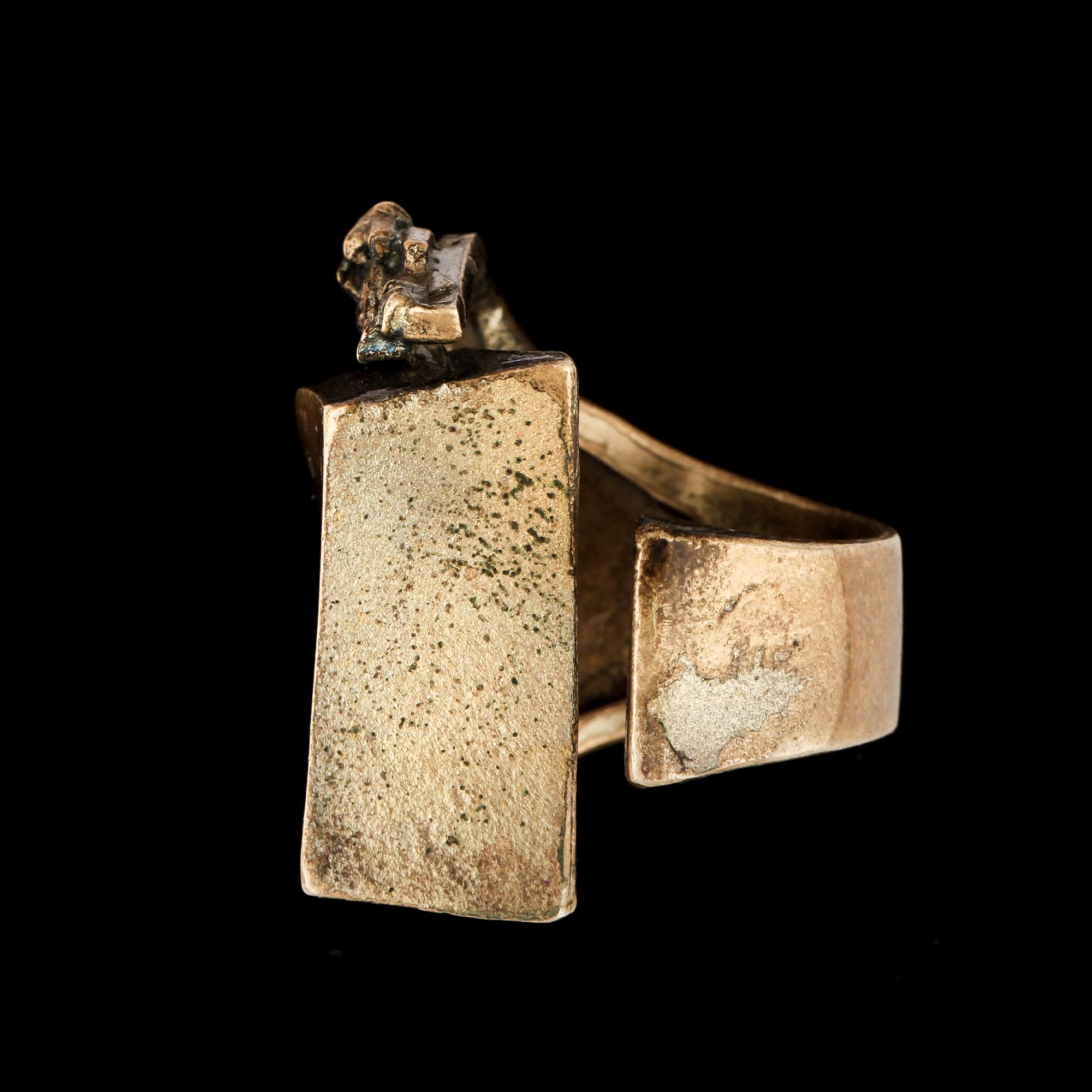 RING, eldbrons, Björn Weckström, Lapponia.