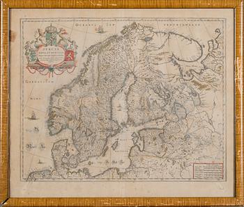 KARTA, kopparstick, 1600-tal.