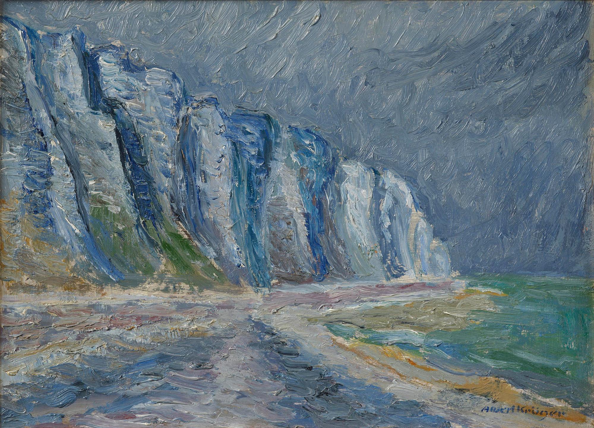 Albert Krüger, "Le Treporte".