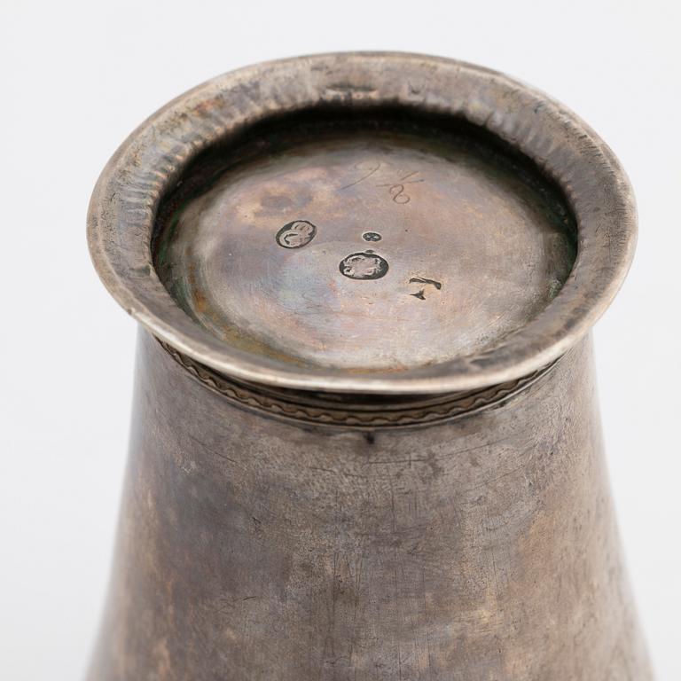 Beaker, silver, Peter Gadd (1750–1764), Kristianstad, 1756.