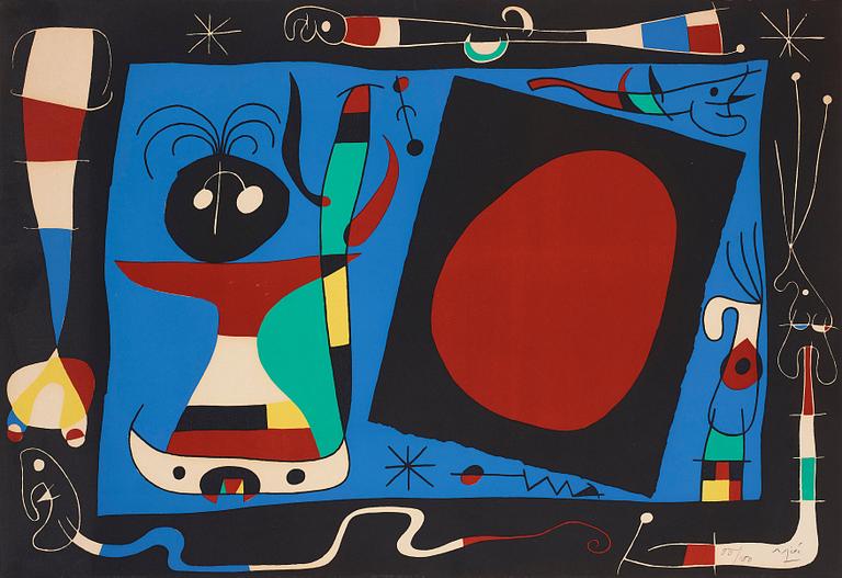 Joan Miró, "La Femme au Miroir".