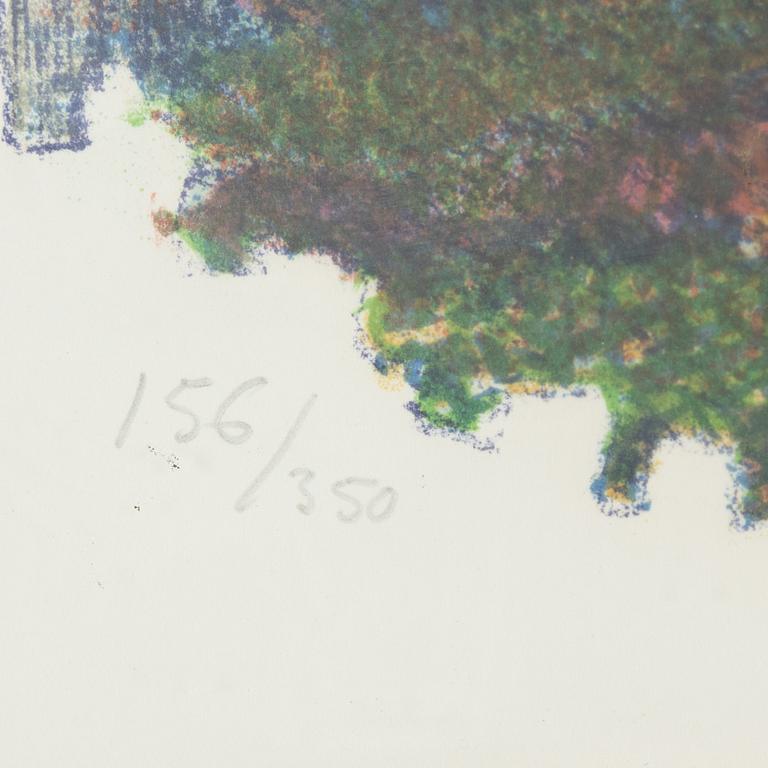 Roland Svensson, litograph in colours, signed and numbered 156/350.