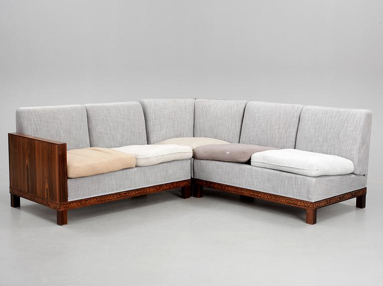 HÖRNSOFFA, art deco, 1920-tal.